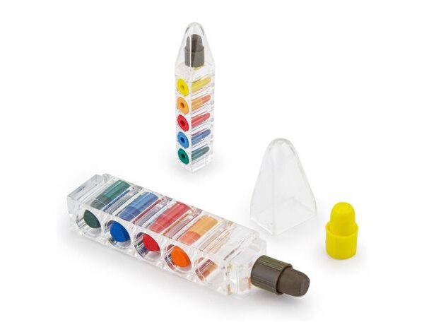 Porta Crayones 6 Puntas Porta Crayones 6 Puntas