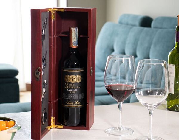 Caja de Vino Para Una Botella
