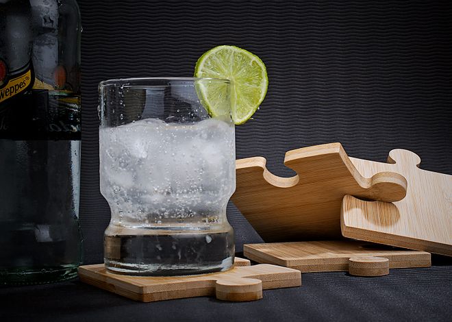 Tabla Portavasos Puzle - Imagen 2