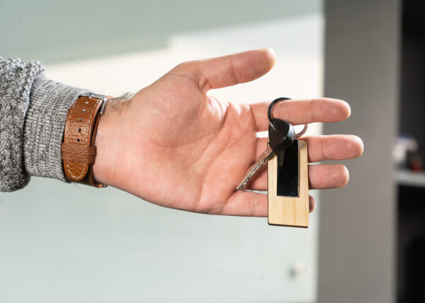 Llavero Bambú Metal - Imagen 4